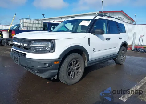 2021 Ford Bronco Sport Big Bend from USA, damaged, VIN 3FMCR9B69MRA76259